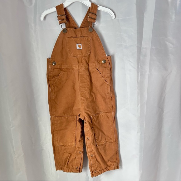 Carhartt Kids Brown Overalls - Picture 1 of 1